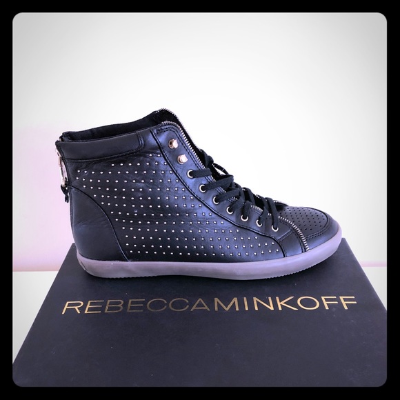 Rebecca Minkoff Shoes - Rebecca Minkoff: studded high top sneakers (NWT)